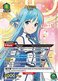 Asuna (071) (SR*) - UE07BT: Sword Art Online - Union Arena card