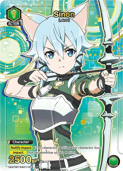 Sinon (074) (U*) card