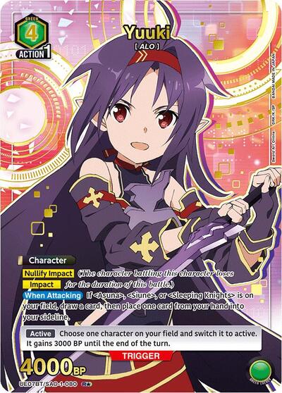 Yuuki (080) (R*) card