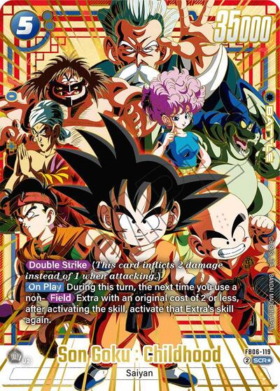 Son Goku : Childhood - FB06-119 (Super Alternate Art) card