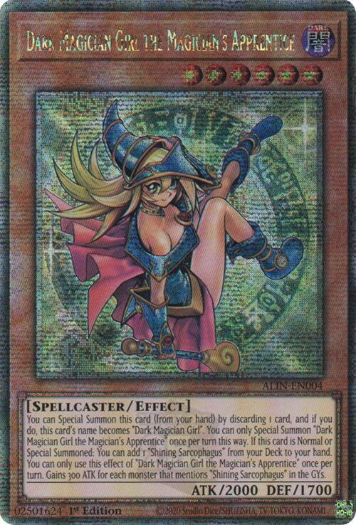 遊戯王OCG デュエルモンスターズ 2025 YU-GI-OH! ALIN DRK MGCN GRI/APPRNTC Dark Magician Girl the Magician's Apprentice (Quarter Century
