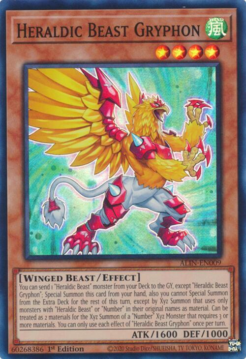 Heraldic Beast Gryphon - Alliance Insight - YuGiOh - TCGplayer.com