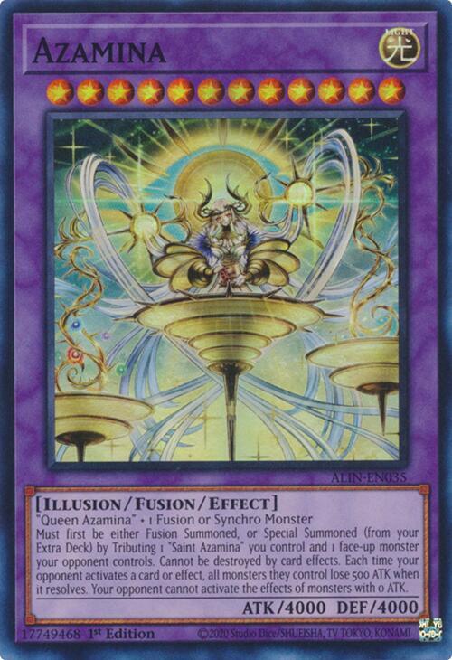 Azamina - Alliance Insight [ULTRA RARE] [Near Mint] | Ozzie Collectables