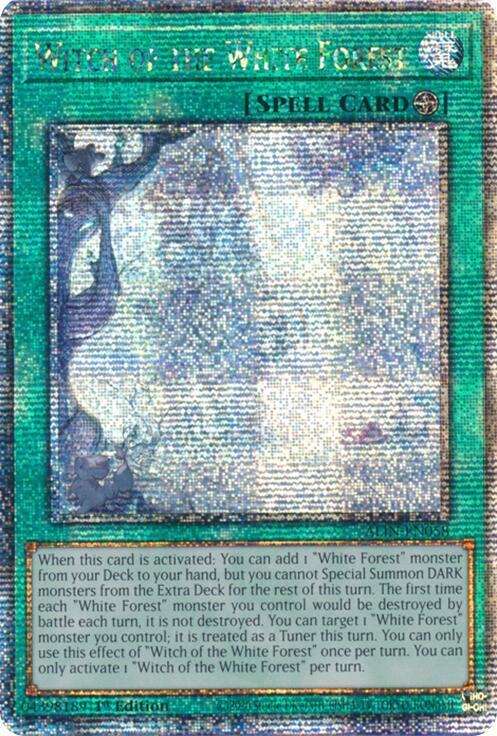 遊戯王 ALIN-EN058 白き森の魔女 Witches of the White Forest (英語版 1st Edition 25th クォーターセンチュリーシークレットレア) Alliance Insight 遊戯王 ALIN-EN058 白き森の魔女 Witches of the White Forest