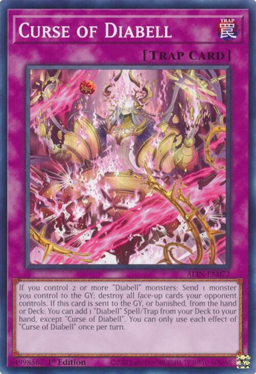 Curse of Diabell - Alliance Insight - YuGiOh - TCGplayer.com