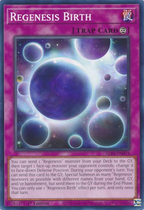Regenesis Birth - Alliance Insight - YuGiOh - TCGplayer.com Regenesis Birth - Alliance Insight - YuGiOh - TCGplayer.com