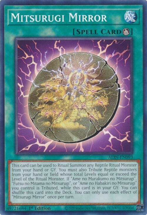 Mitsurugi Mirror - Alliance Insight - YuGiOh - TCGplayer.com