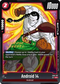 Android 14 - Rivals Clash Release Event Cards - Dragon Ball Fusion World card