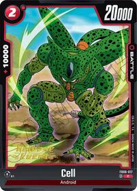 Cell - Rivals Clash Release Event Cards - Dragon Ball Fusion World card