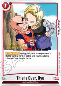 This is Over, Bye - Rivals Clash Release Event Cards - Dragon Ball Fusion World card