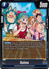 Bulma (Rivals Clash Release Event Cards)