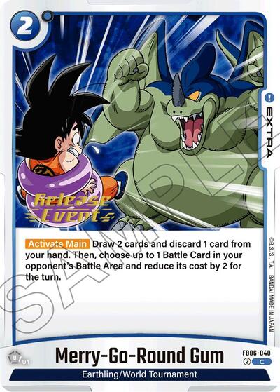 Merry-Go-Round Gum card