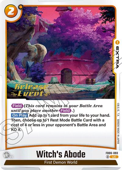 Witch's Abode card