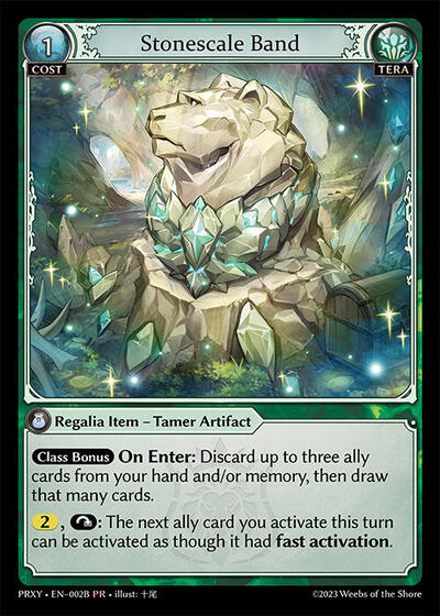 Stonescale Band (002B) card