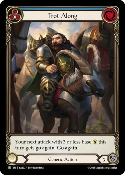 Trot Along - FAB327 Flesh and Blood: Promo Cards card price