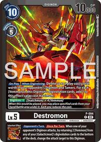 Destromon - P-094 - Limited Card Pack -Billion Bullet- - Digimon card