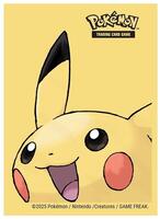 card sleeves with pikachu on it Pikachu" Japanese Pokemon Evolving Collectibles Deck Protector Sleeves for Pokemon feature vibrant Pikachu Munch Holographic Card Sleeves