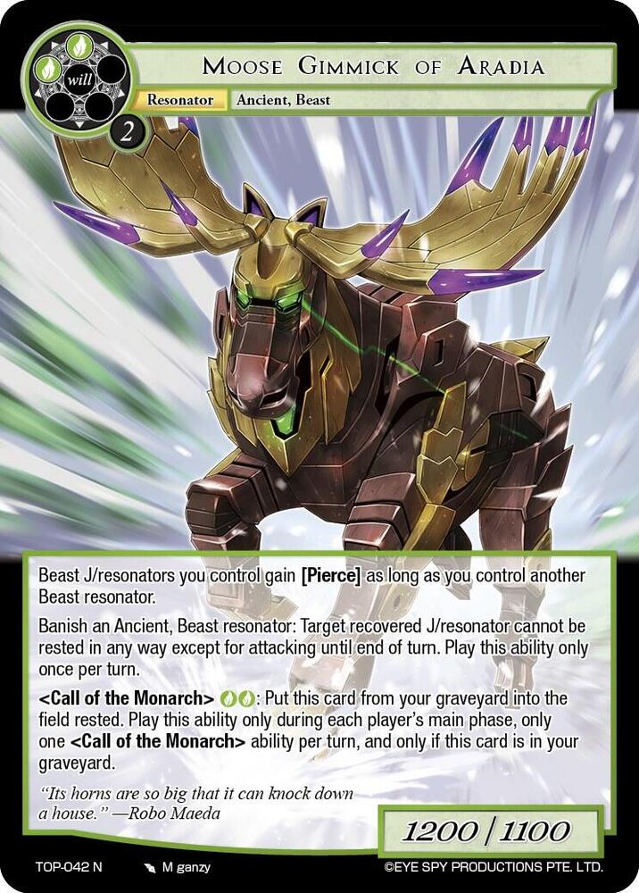Moose Gimmick of Aradia