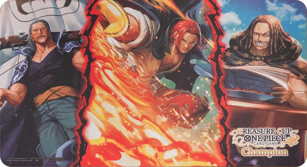 One Piece Card Game: Treasure Cup 2025 Champion Playmat - Bandai