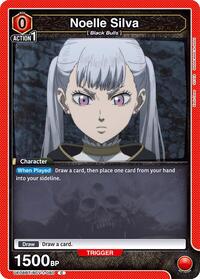 Noelle Silva (080) (Box Topper Foil) - UE08BT: Black Clover - Union Arena card
