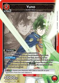Yuno (108) - UE08ST: Black Clover Starter Deck - Union Arena card