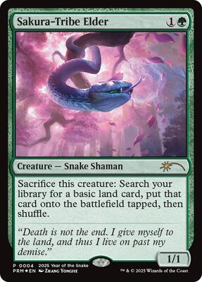Sakura-Tribe Elder (Year of the Snake 2025)