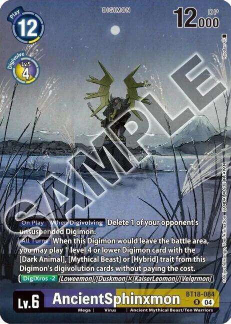 AncientSphinxmon Tamers Selection Box Ver Championship 2024 (Foil)