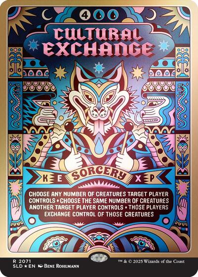 Cultural Exchange Rainbow Foil