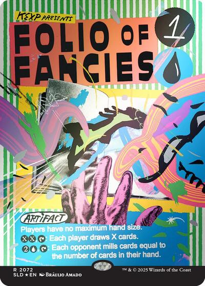 Folio of Fancies Rainbow Foil