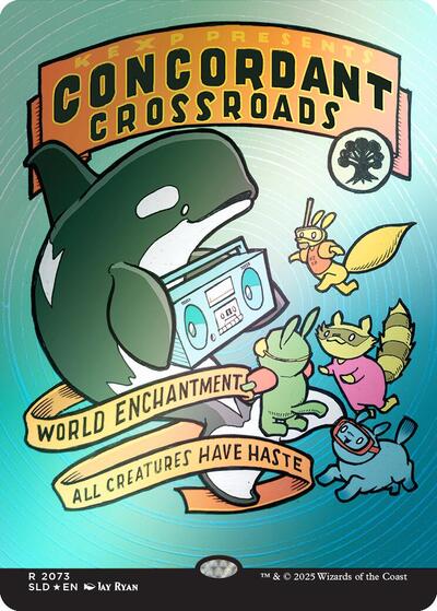 Concordant Crossroads 2073 Rainbow Foil