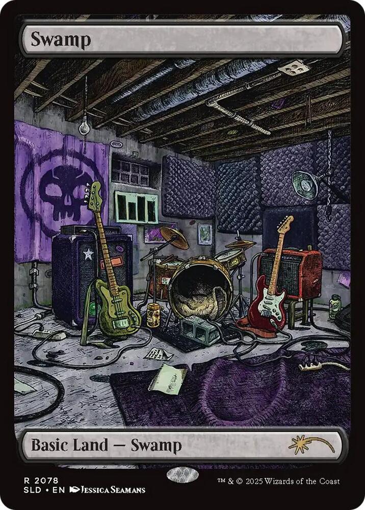 Swamp 沼　SLD シークレットレイヤー　5枚 Swamp · Secret Lair Drop (SLD) #2511 · Scryfall Magic: The