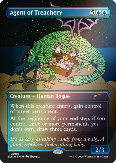 Agent of Treachery Rainbow Foil