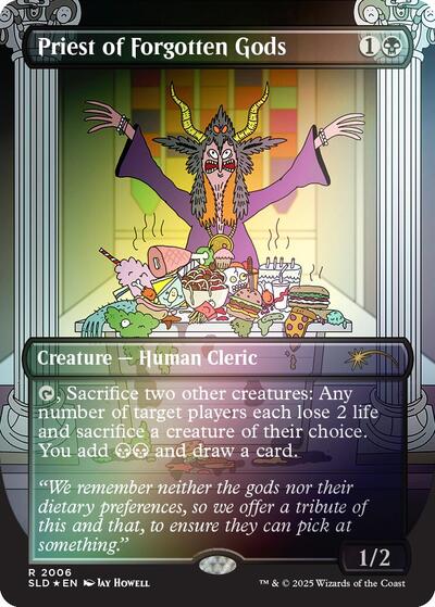 Priest of Forgotten Gods Rainbow Foil
