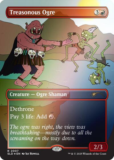 Treasonous Ogre Rainbow Foil