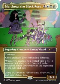 Marchesa, the Black Rose (Rainbow Foil) - Secret Lair Drop Series - Magic: The Gathering card