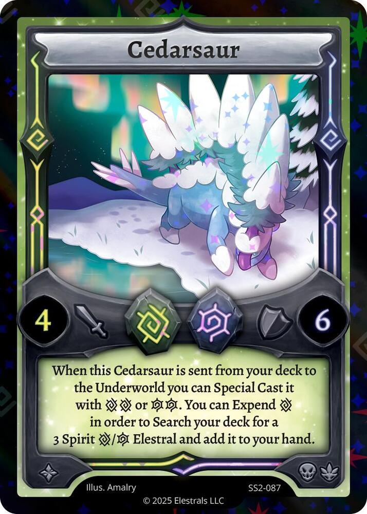 Cedarsaur (Reverse Holo)