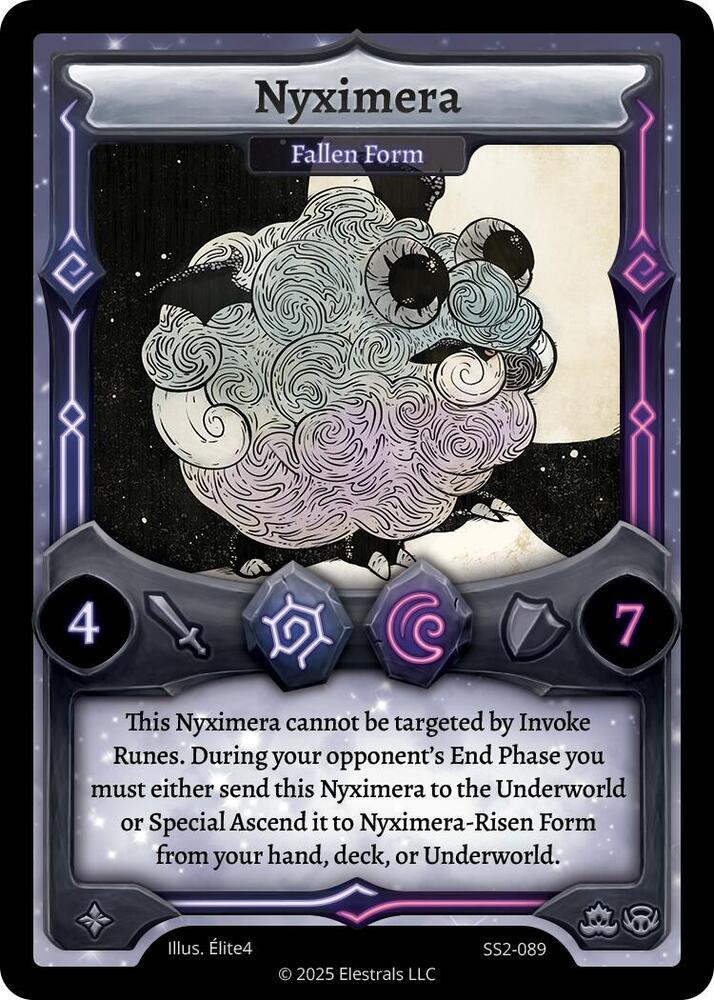 Nyximera - Fallen Form - Shattered Stars Chapter 2 [SS2] - Elestrals ...