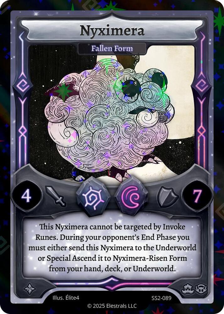 Nyximera - Fallen Form (Reverse Holo)