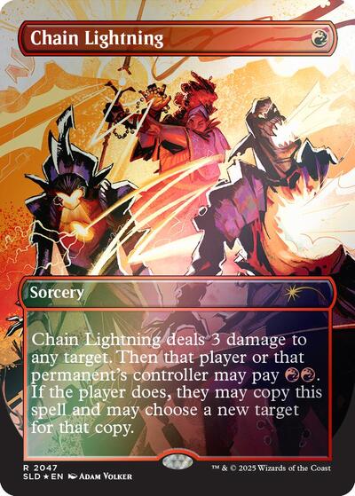 Chain Lightning 2047 Rainbow Foil