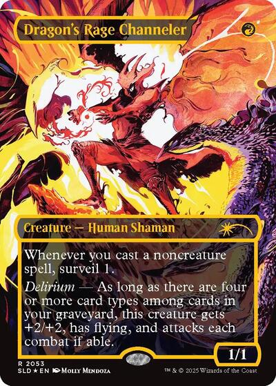 Dragons Rage Channeler 2053 Raised Foil