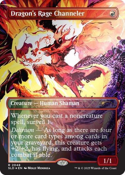 Dragons Rage Channeler 2048 Rainbow Foil