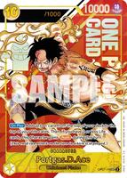 Portgas.D.Ace (Serial Numbered) - One Piece Promotion Cards - One