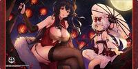 Bushiroad Rubber Mat Collection V2 Vol.1443: Azur Lane - Taihou & Yukikaze · Bushiroad Playmats