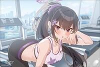Bushiroad Rubber Mat Collection V2 Vol.1557: Blue Archive - Sumire Memorial Lobb · Bushiroad Playmats