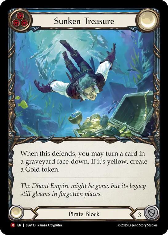 Sunken Treasure - High Seas - Flesh and Blood TCG - TCGplayer.com