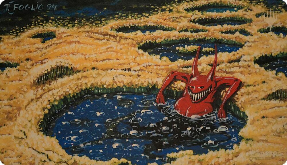 Sulfurous Springs Phil Foglio プレイマット 新品 Phil Foglio Ultra Pro Exclusive Playmat for Magic: The