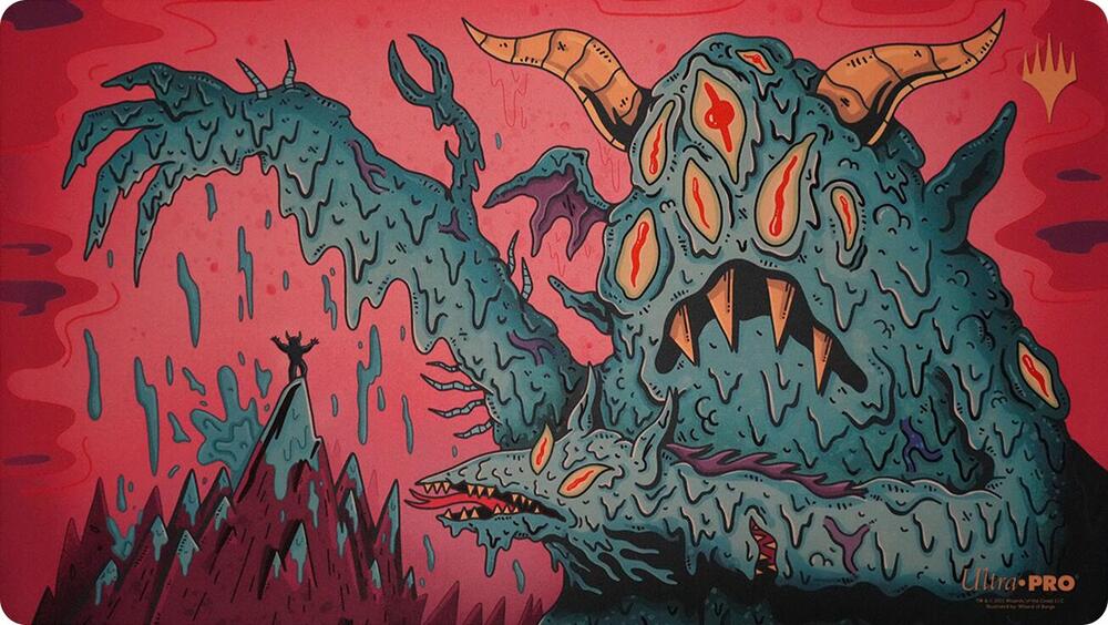 Wizard of Barge Ultra Pro Exclusive Playmat for Magic: The Gathering - The Mimeoplasm — sealed Ultra PRO product photographed on a white background
