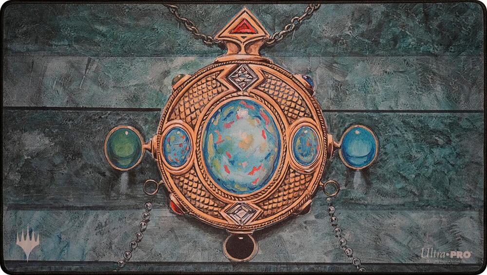 Dan Frazier Ultra Pro Exclusive Playmat for Magic: The Gathering - Mox Opal — sealed Ultra PRO product photographed on a white background