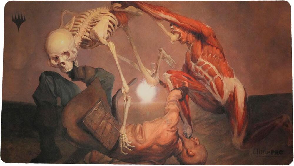 Adam Rex Ultra Pro Exclusive Playmat for Magic: The Gathering - Terror — sealed Ultra PRO product photographed on a white background