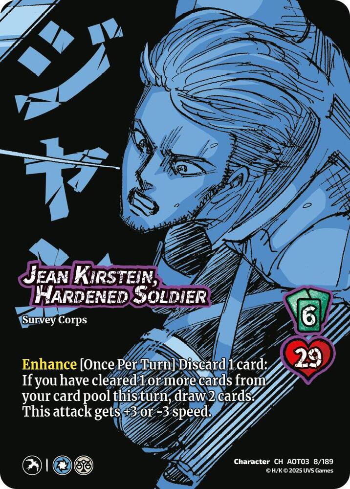 Jean Kirstein, Hardened Soldier - Attack on Titan: Apocalypse